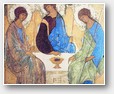 icone trinitÃ© Roublev