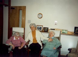 Margaret, Terezinha and De Lourdes